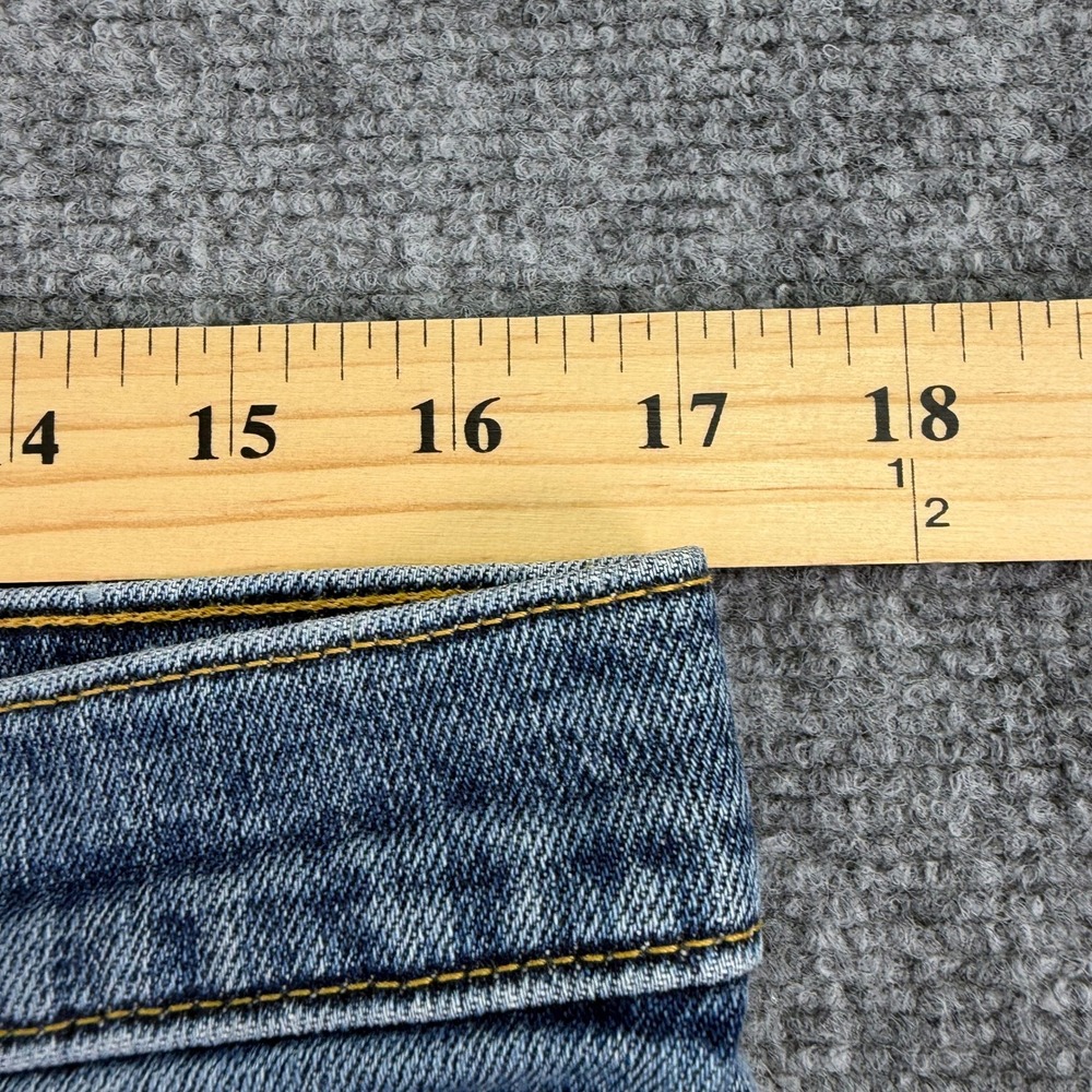 Lands End Jeans Mens 32 (Fits 34x26) Blue Square Rigger Athletic Fit Stretch - Picture 16 of 16